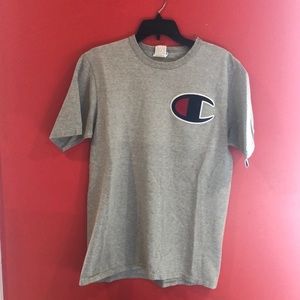 Champion Stitched Grey T-Shirt